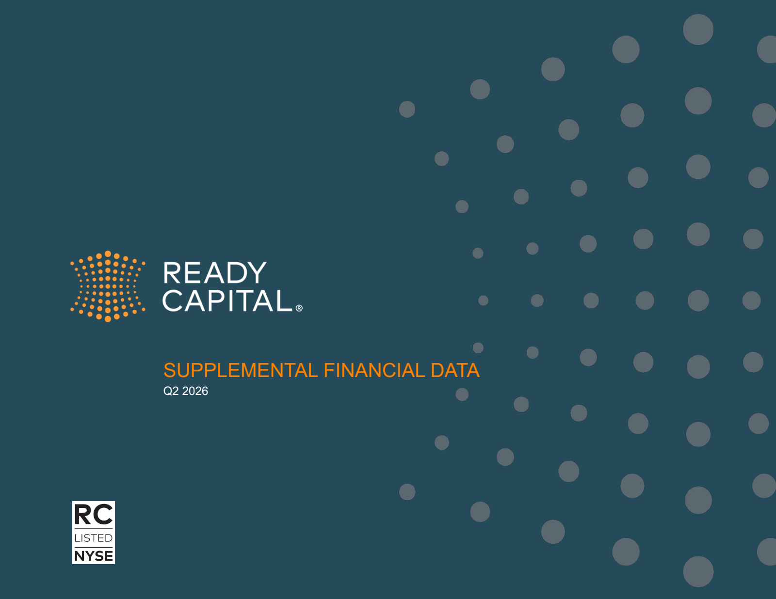 Ready Capital's Q2 2026 Slide Deck