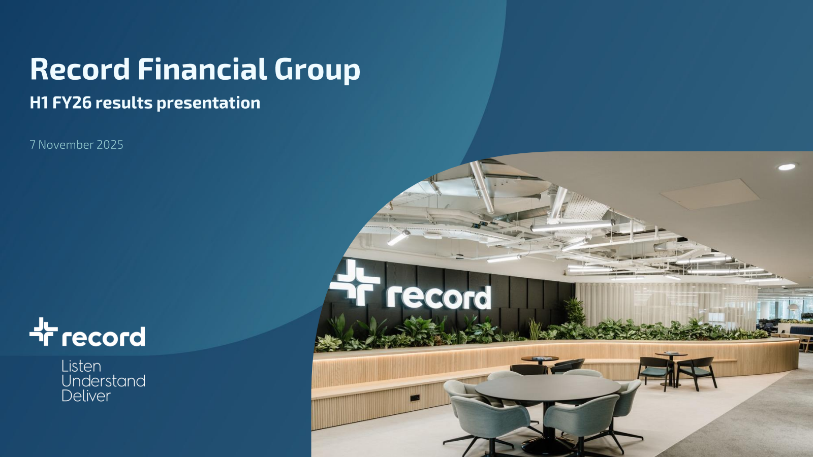 Record's H1 2026 Slide Deck