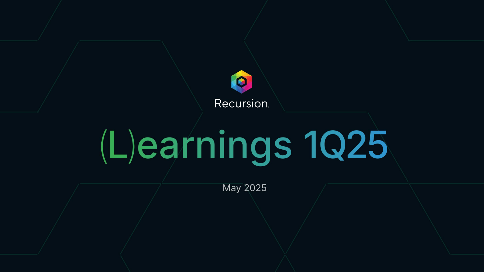 RXRX Q1 2025 Earnings Report on 5/5/2025