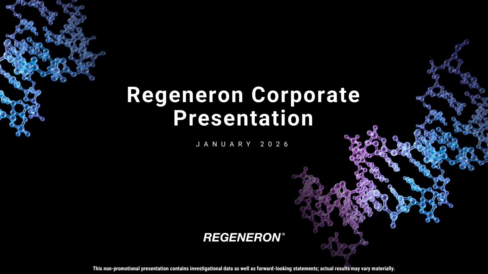 Regeneron Pharmaceuticals' Q4 2025 Slide Deck