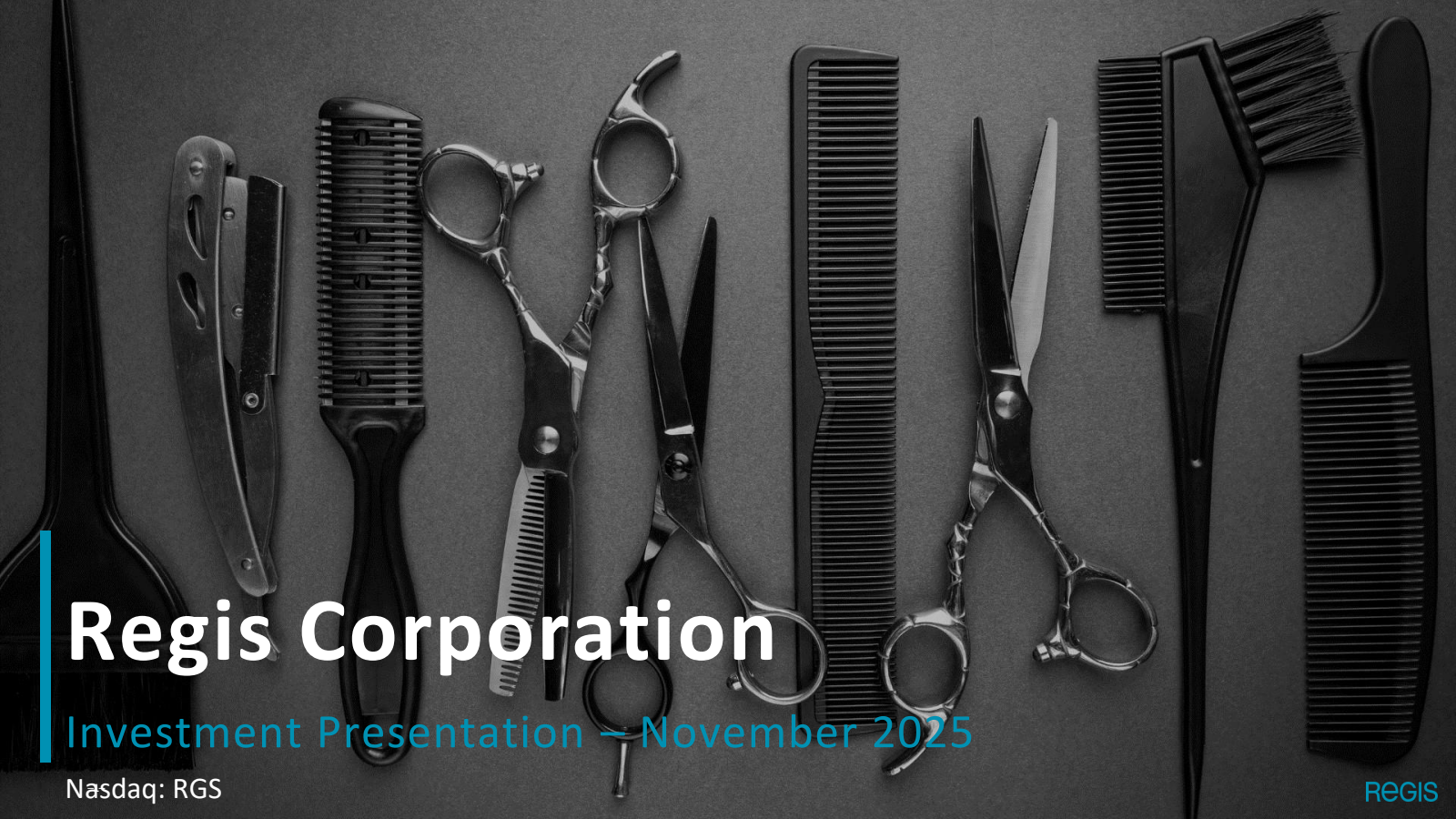 Regis' Q1 2026 Slide Deck