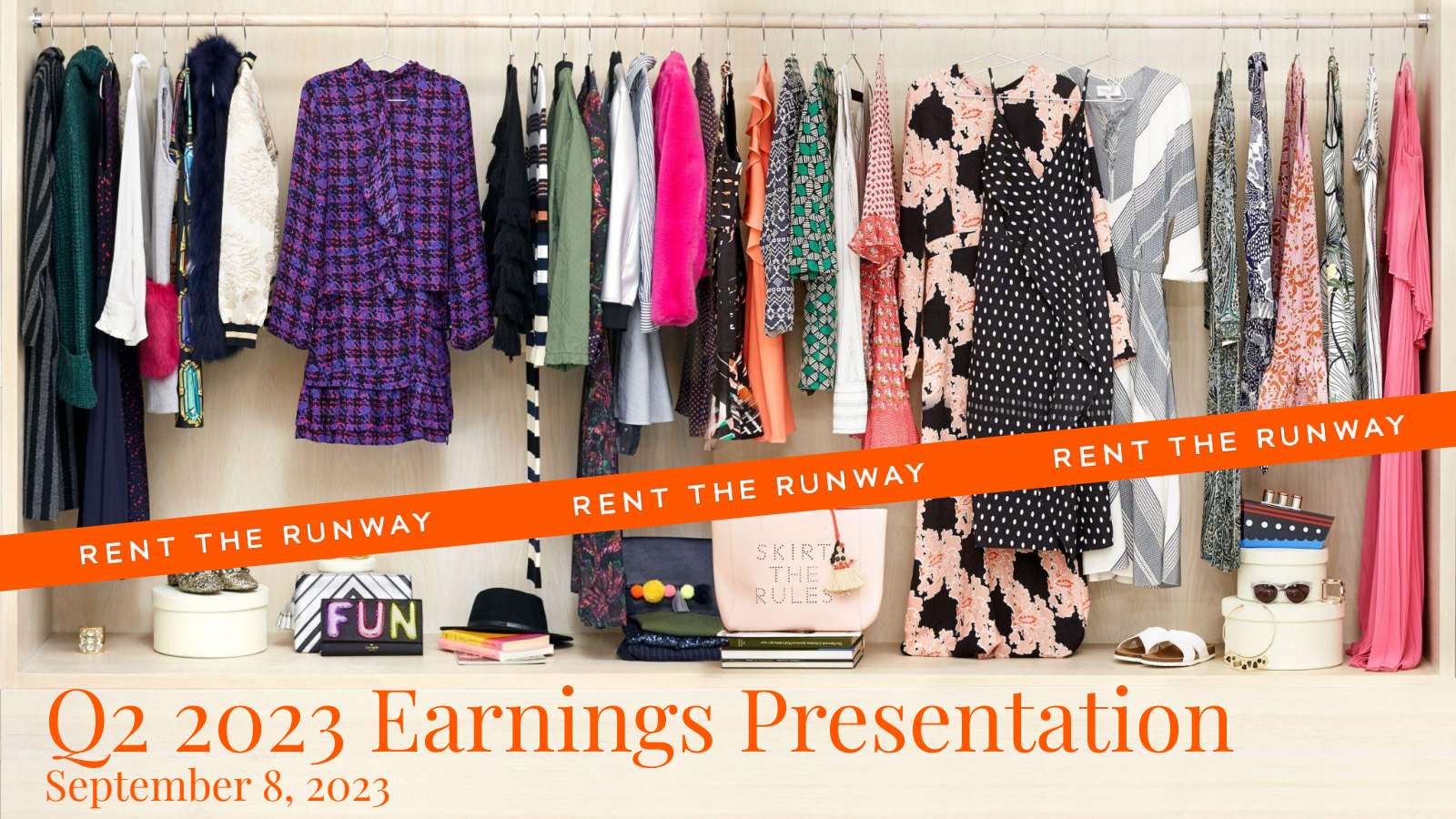 Rent the Runway's Q2 2024 Slide Deck