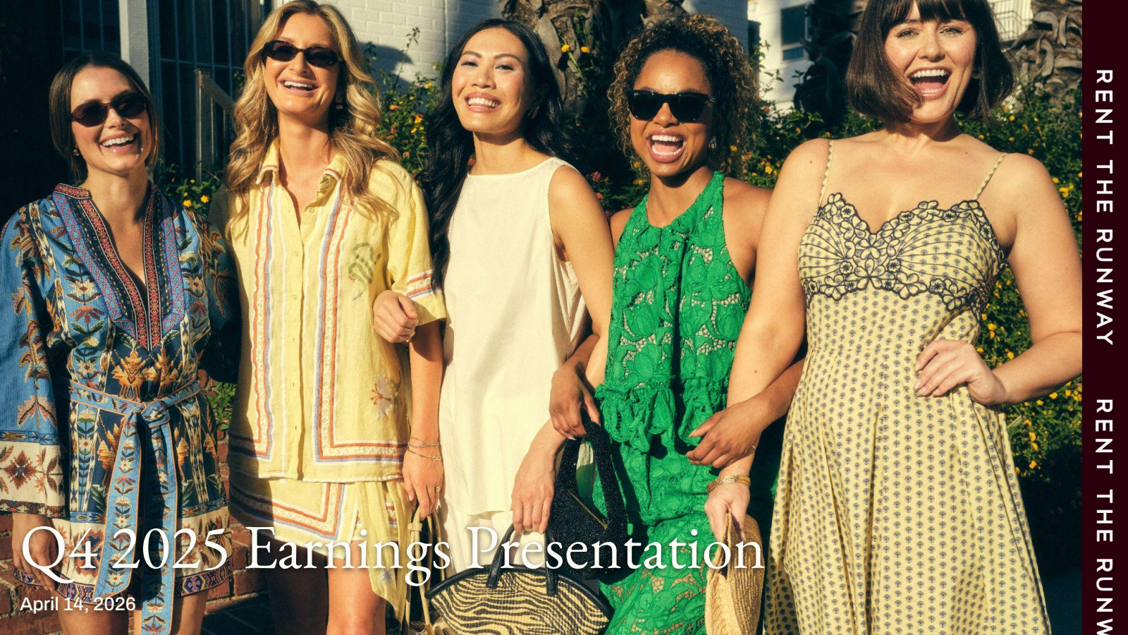Rent the Runway's Q4 2026 Slide Deck