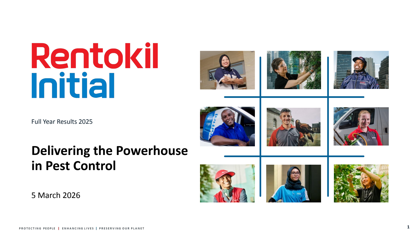 Rentokil Initial's H2 2025 Slide Deck