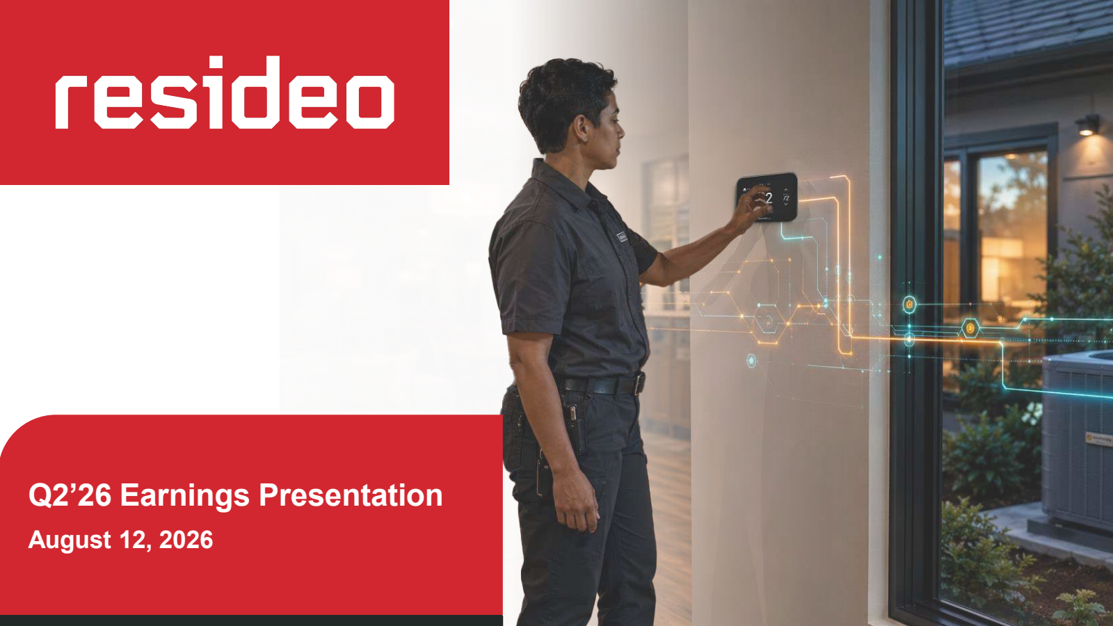 Resideo Technologies' Q2 2026 Slide Deck