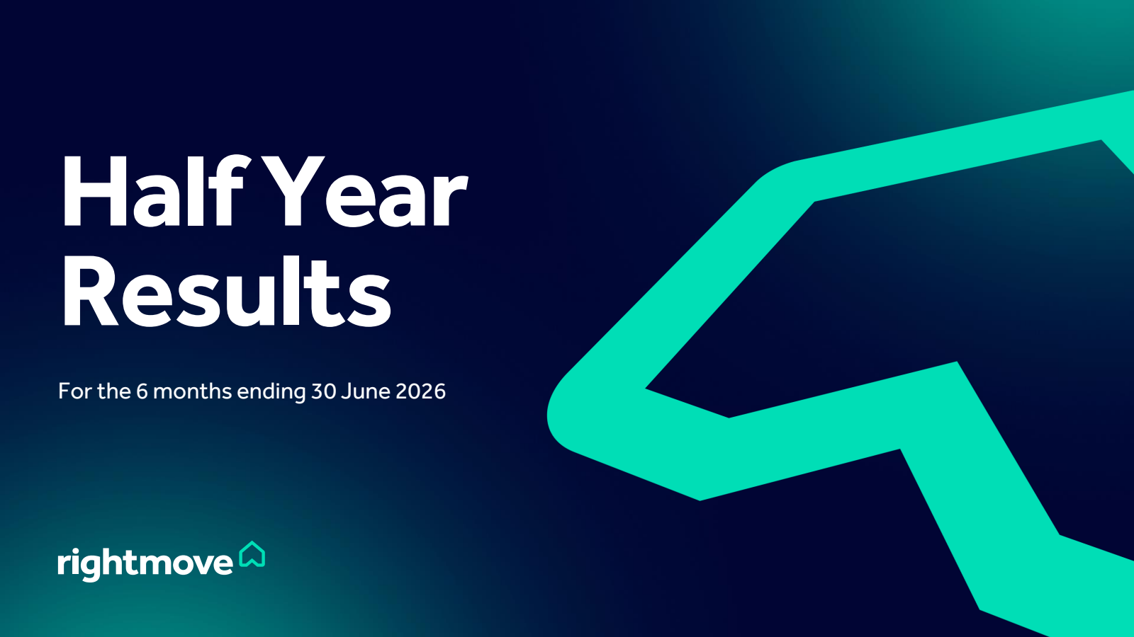 Rightmove's H1 2026 Slide Deck
