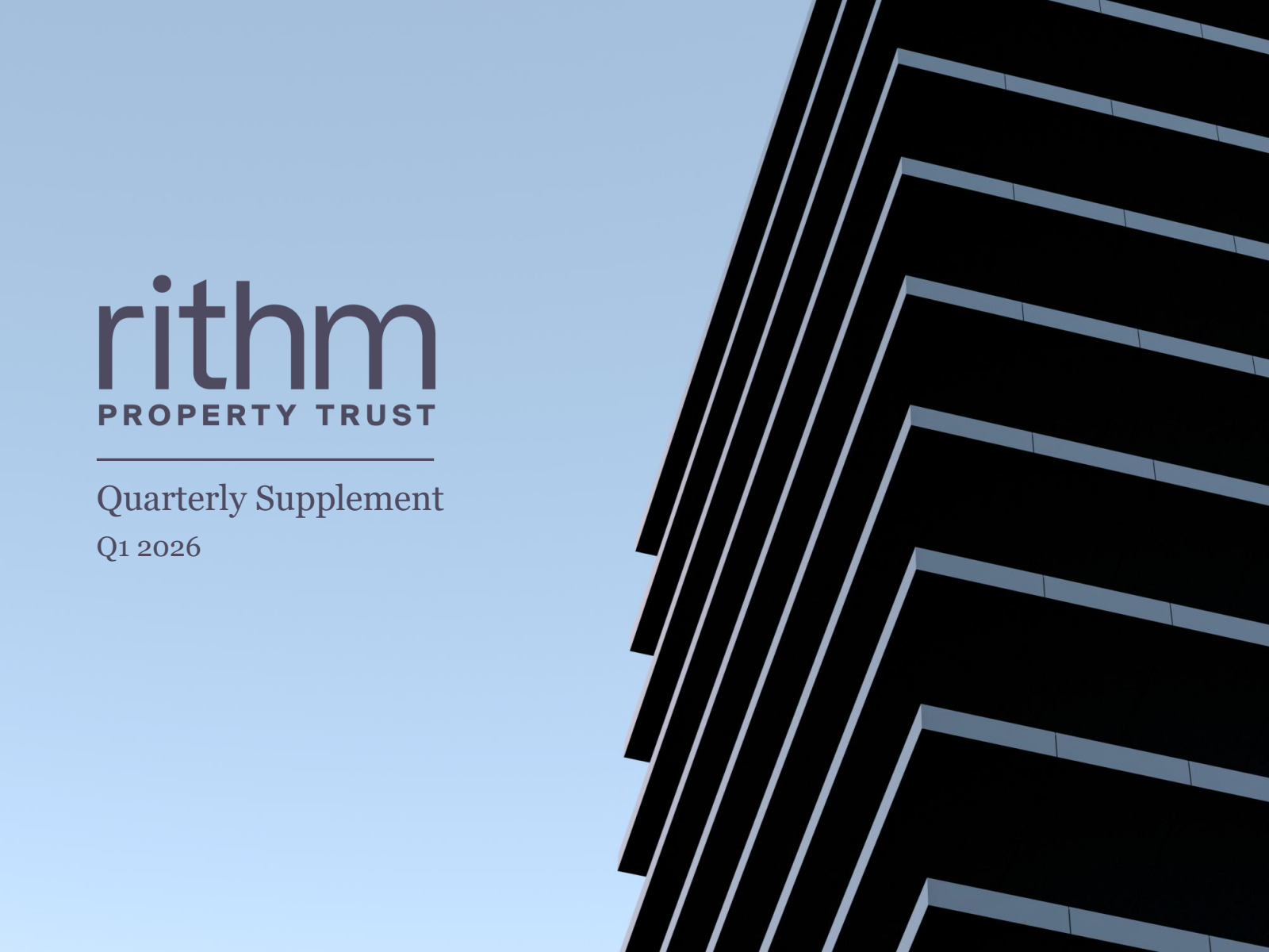 Rithm Property Trust's Q1 2026 Slide Deck