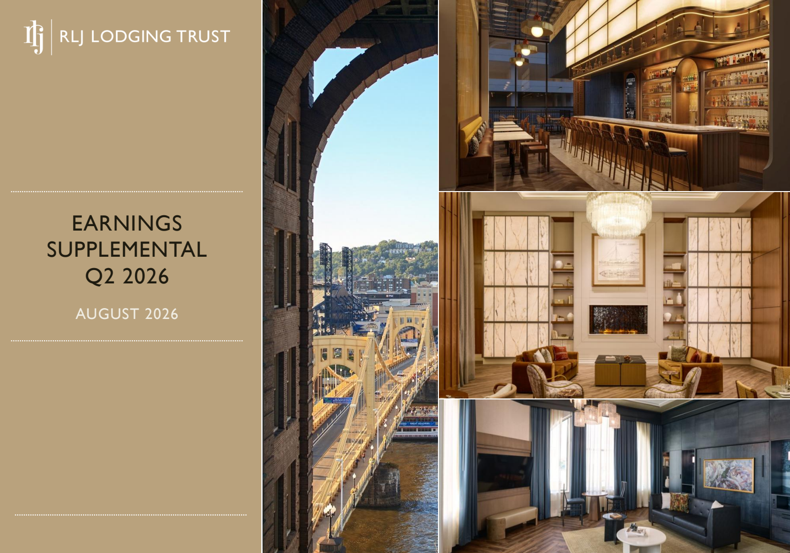 RLJ Lodging Trust's Q2 2026 Slide Deck