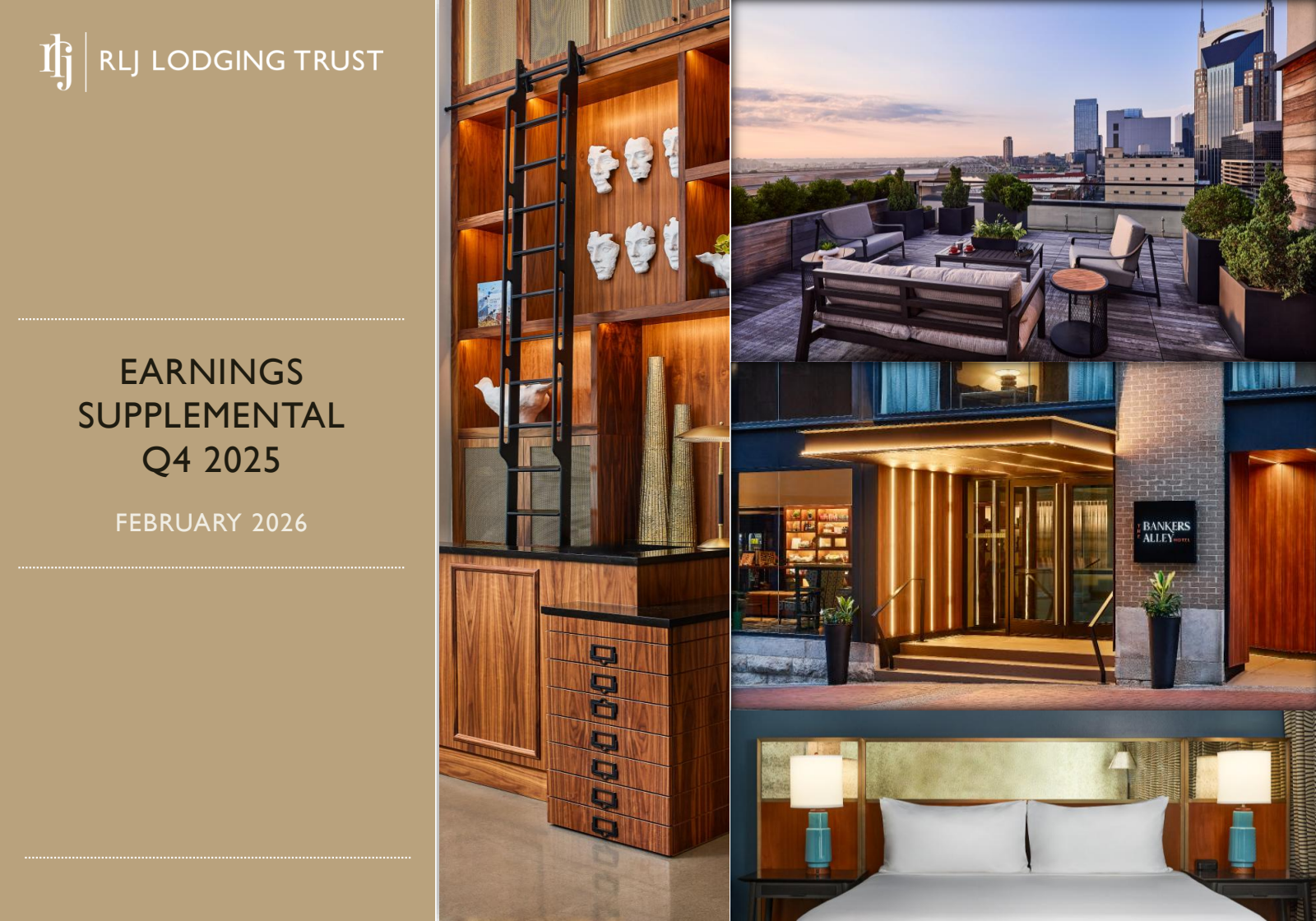 RLJ Lodging Trust's Q4 2025 Slide Deck