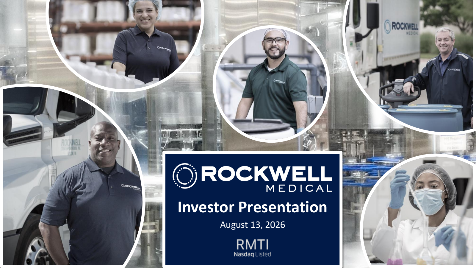 Rockwell Medical's Q2 2026 Slide Deck