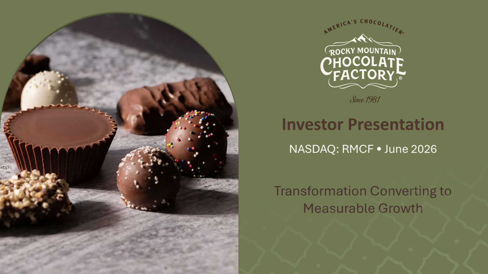 Rocky Mountain Chocolate Factory's Q4 2026 Slide Deck