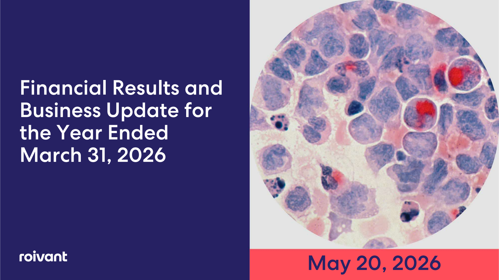 Roivant Sciences' Q4 2026 Slide Deck
