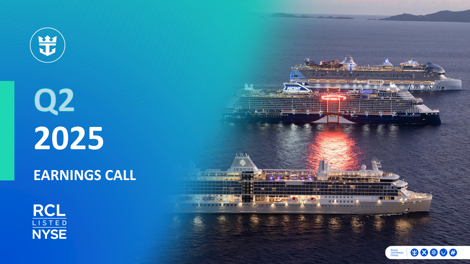 Royal Caribbean Cruises' Q2 2025 Slide Deck