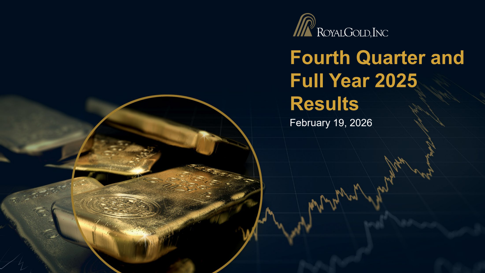 Royal Gold's Q4 2025 Slide Deck