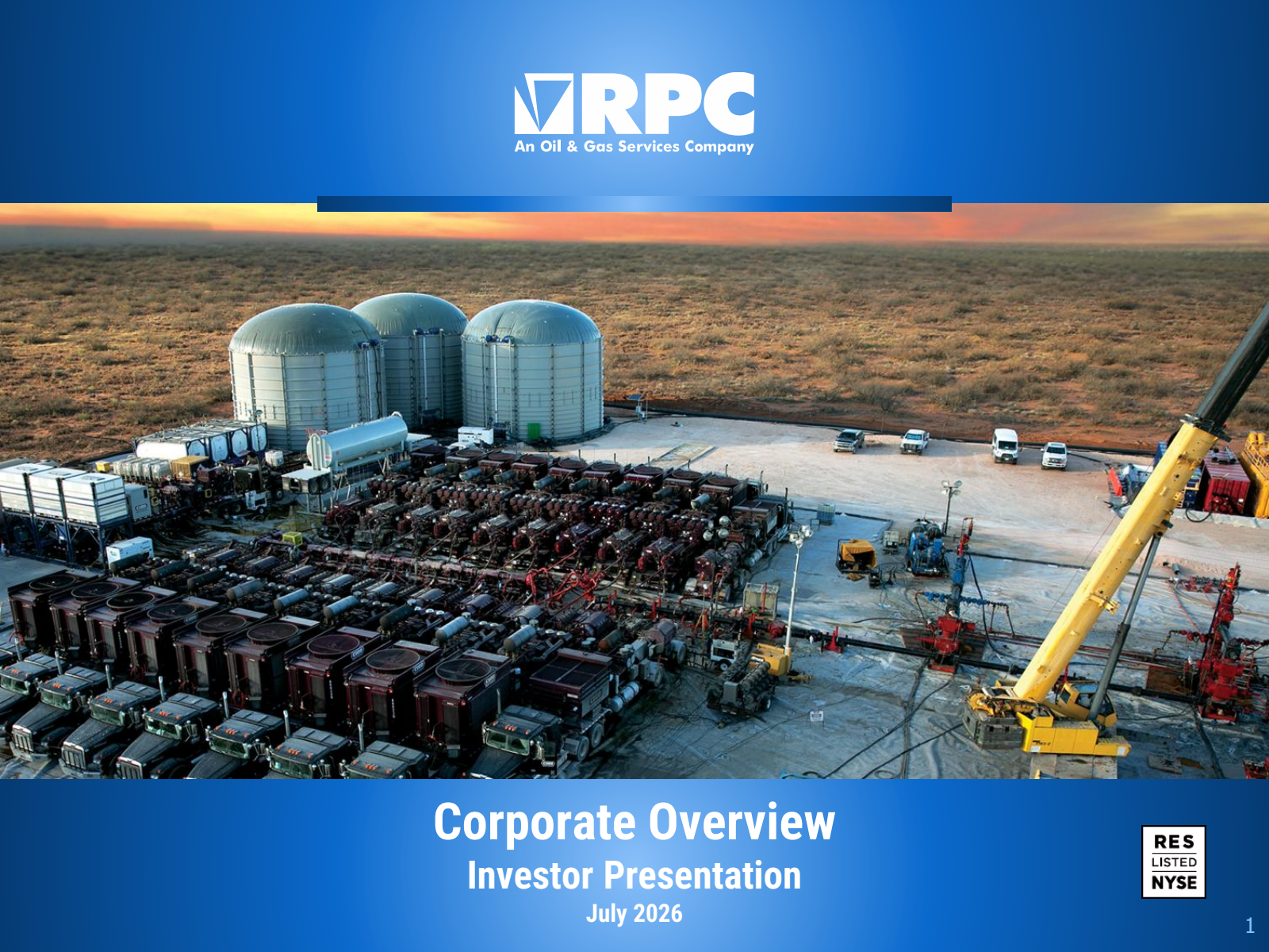 RPC's Q2 2026 Slide Deck