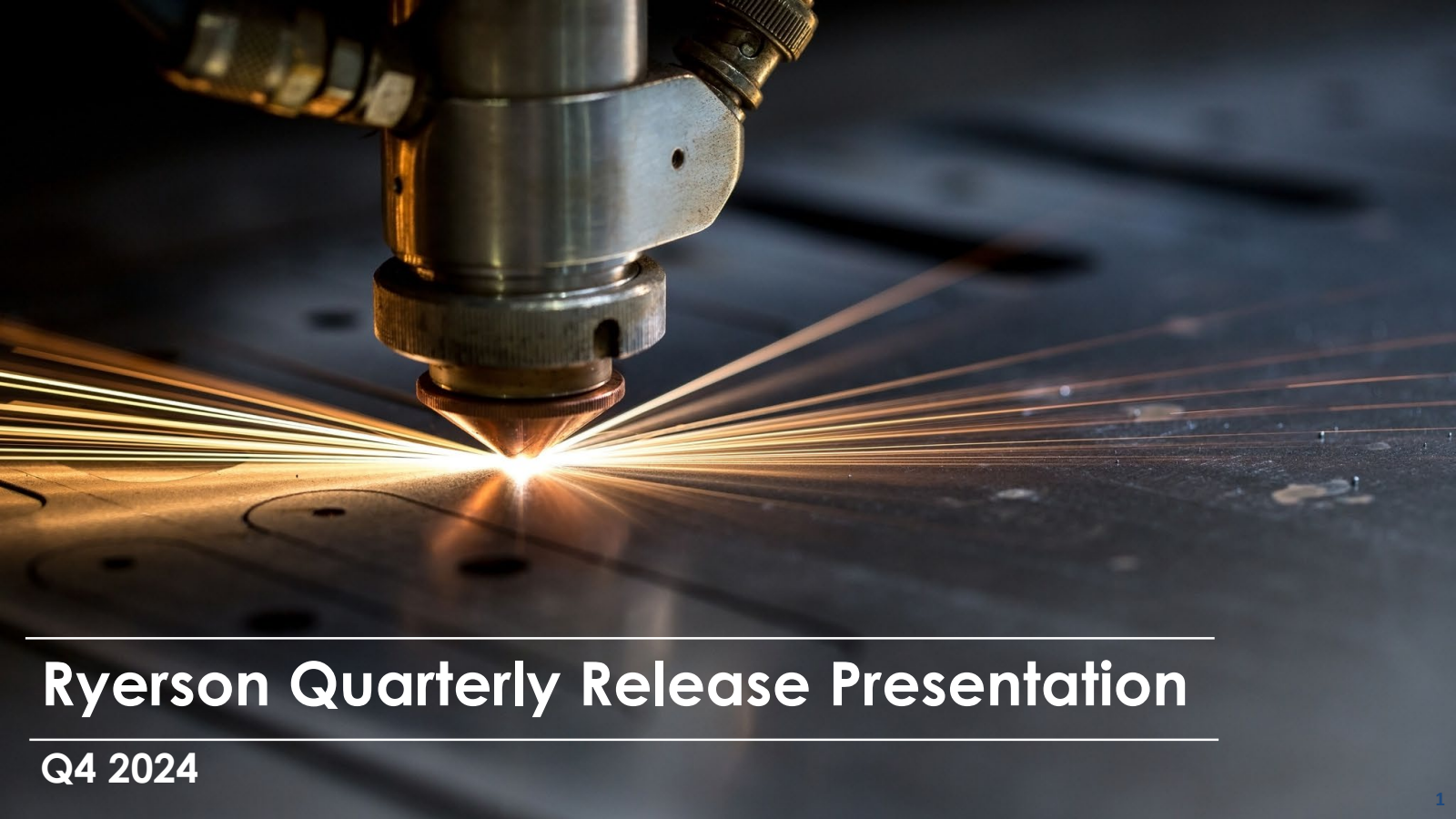Ryerson's Q4 2024 Slide Deck