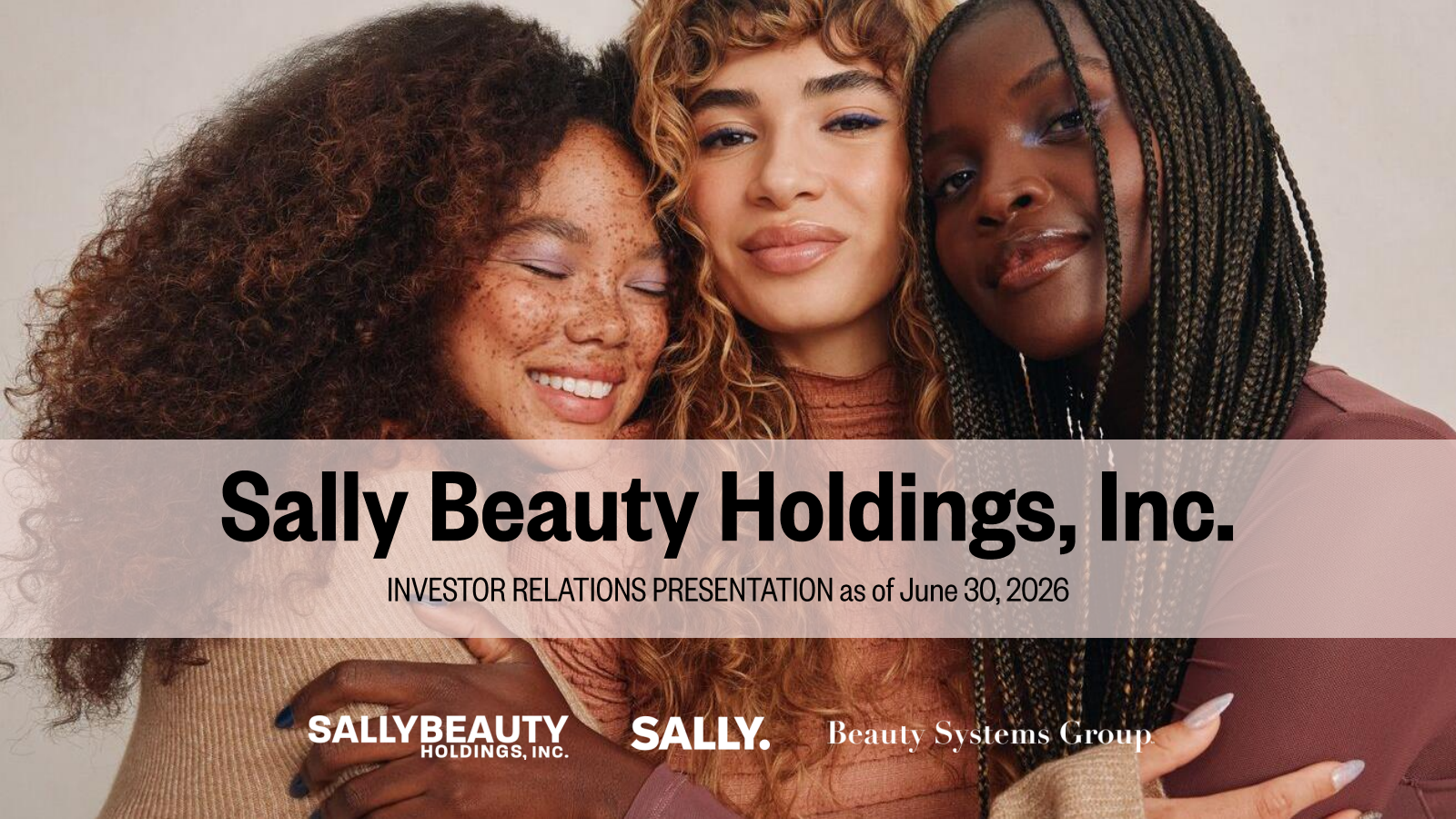 Sally Beauty's Q3 2026 Slide Deck