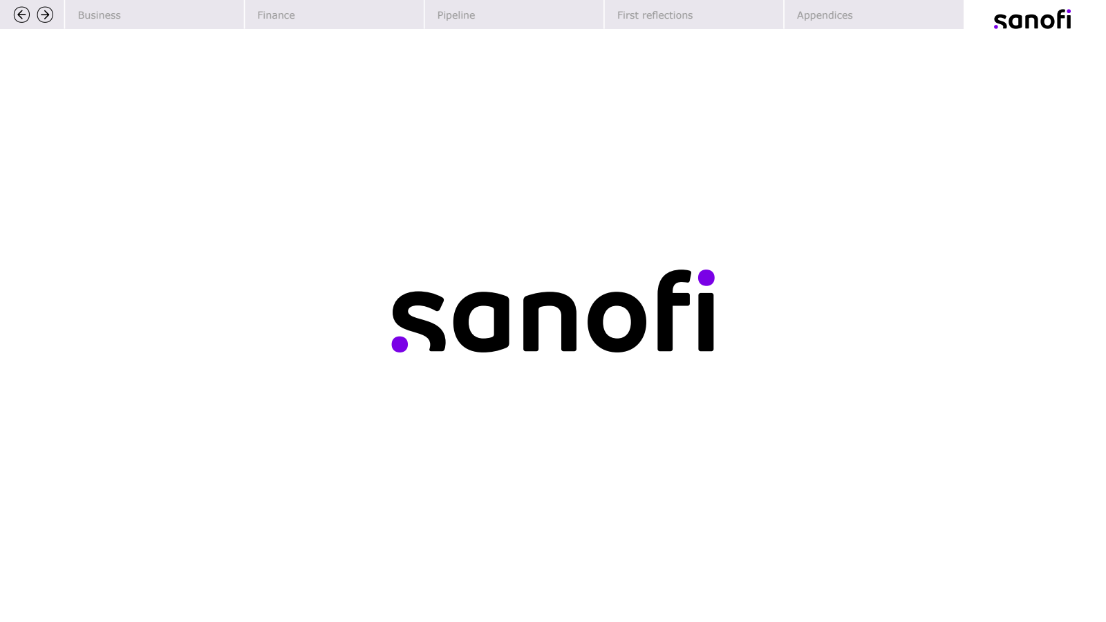 Sanofi's Q2 2026 Slide Deck