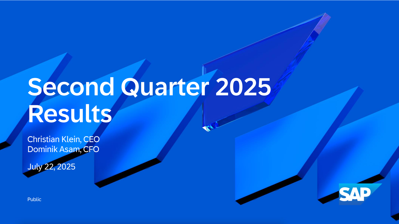 SAP's Q2 2025 Slide Deck