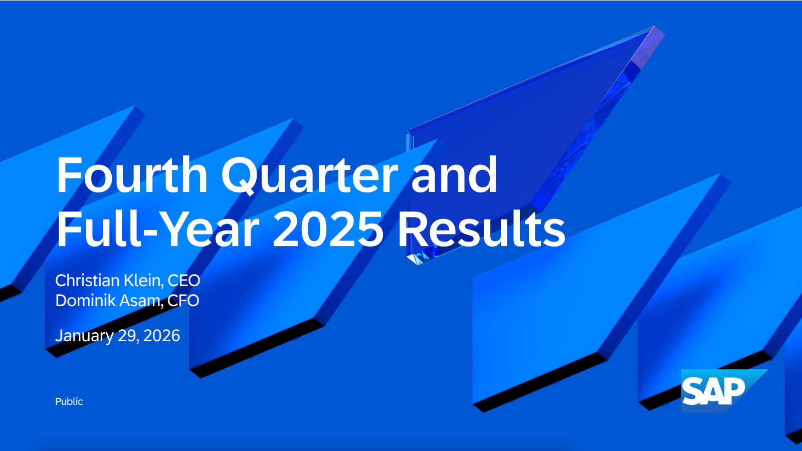 SAP's Q4 2025 Slide Deck