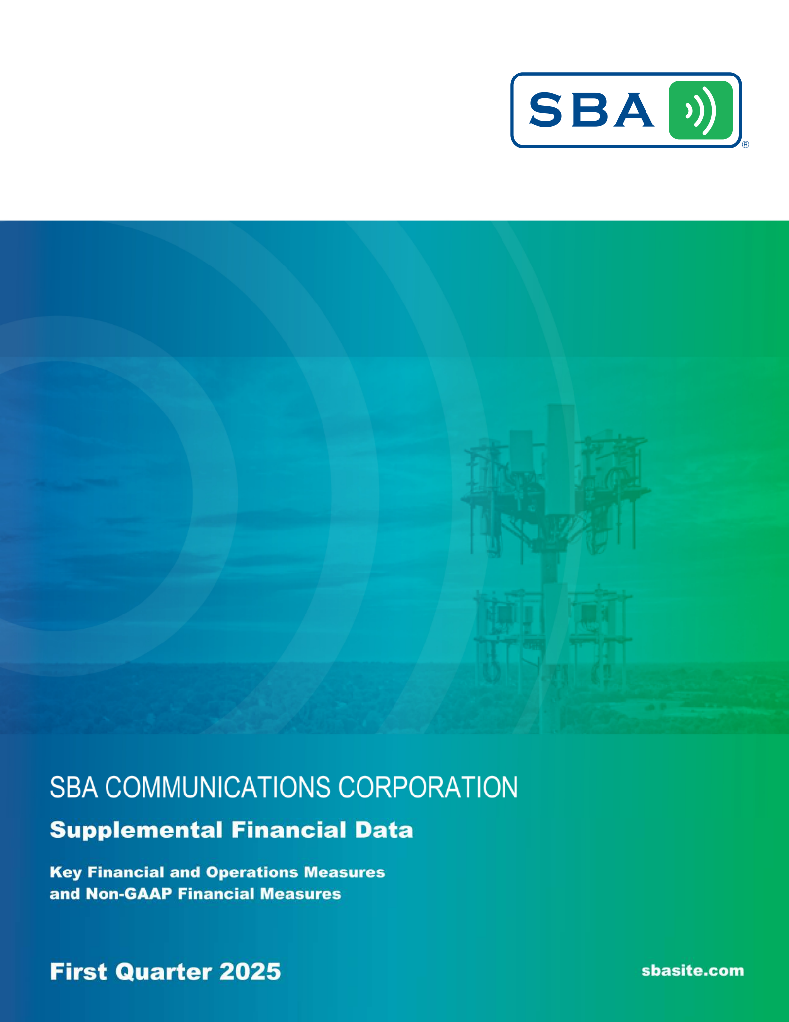SBA Communications' Q1 2025 Slide Deck