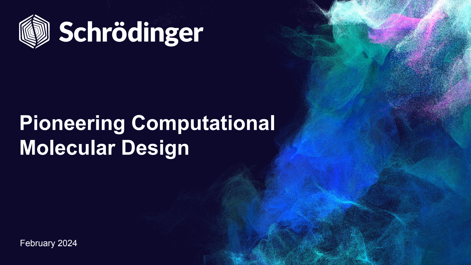 Schrödinger's Q4 2023 Slide Deck