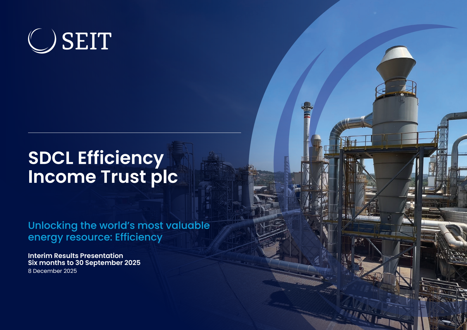 SDCL Energy Efficiency Income Trust's H1 2026 Slide Deck