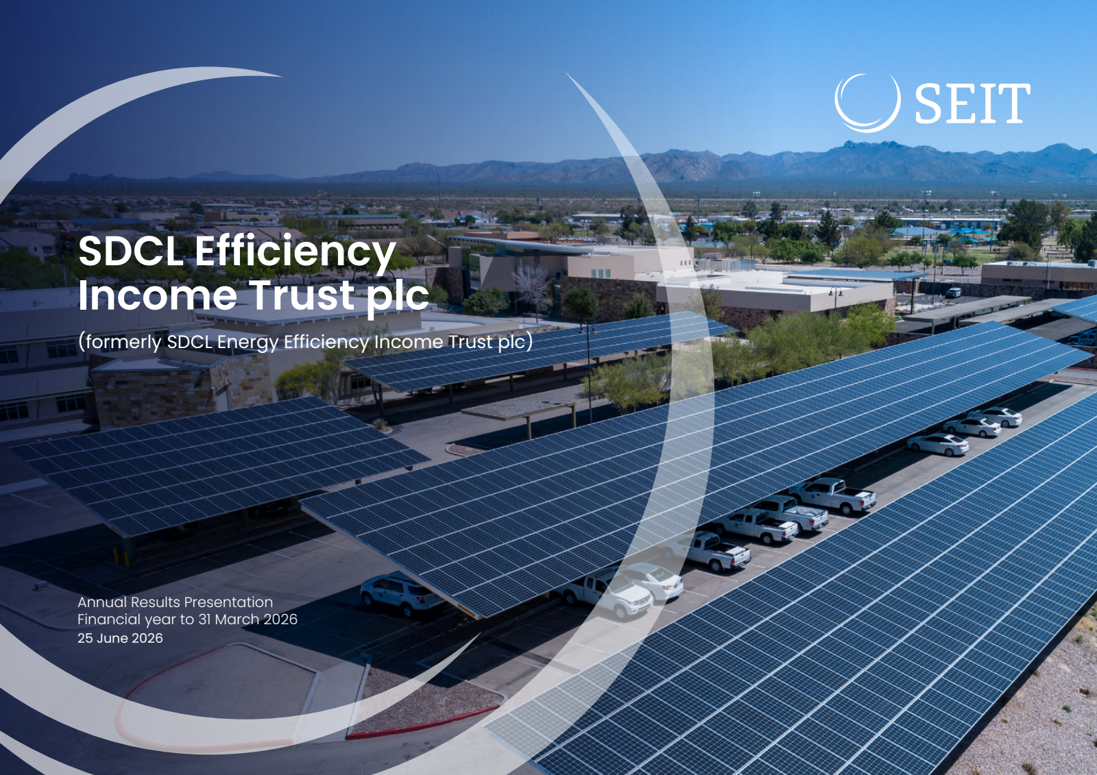 SDCL Energy Efficiency Income Trust's H2 2026 Slide Deck