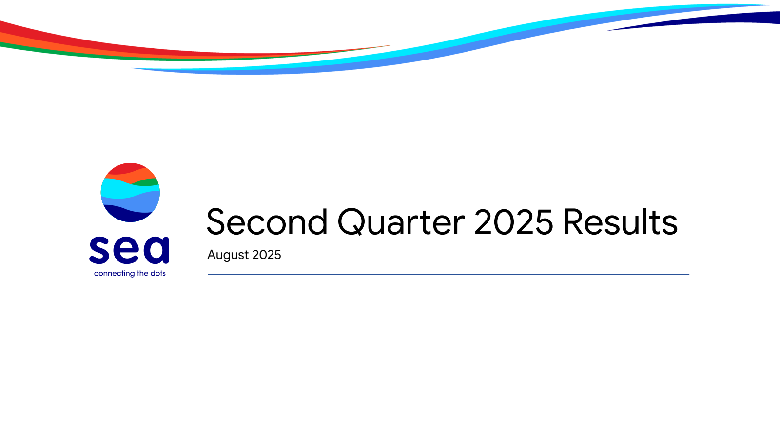 SEA's Q2 2025 Slide Deck
