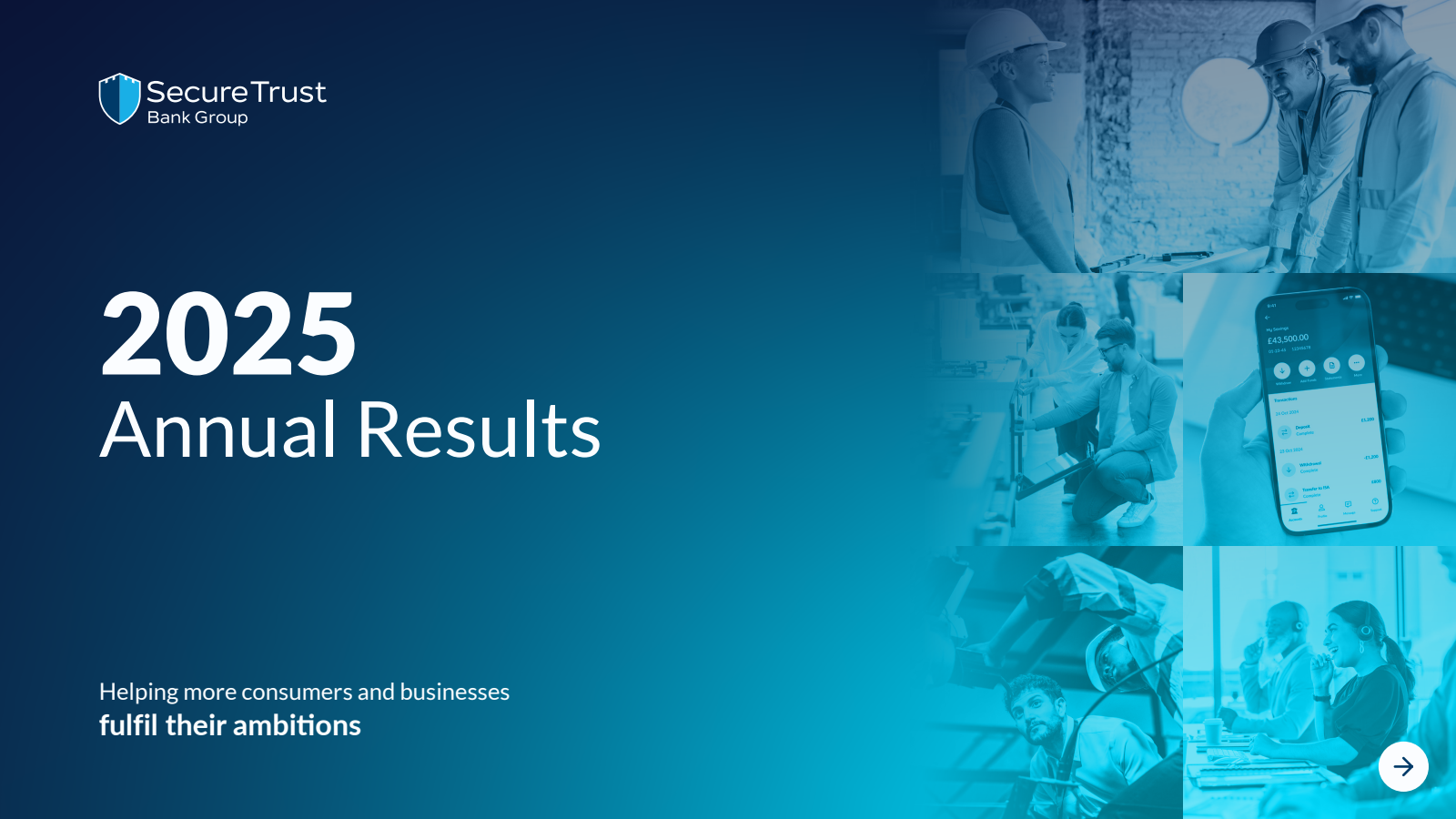 Secure Trust Bank's H2 2025 & investor update Slide Deck