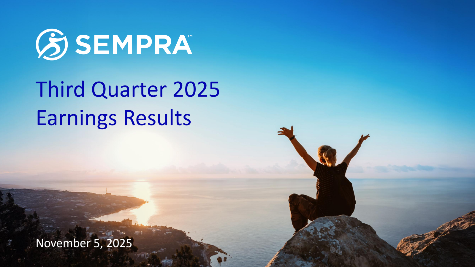 Sempra Energy's Q3 2025 Slide Deck