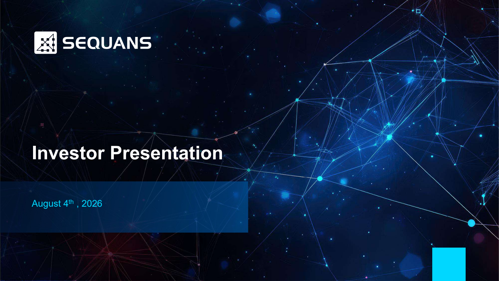 Sequans Communications' Q2 2026 Slide Deck