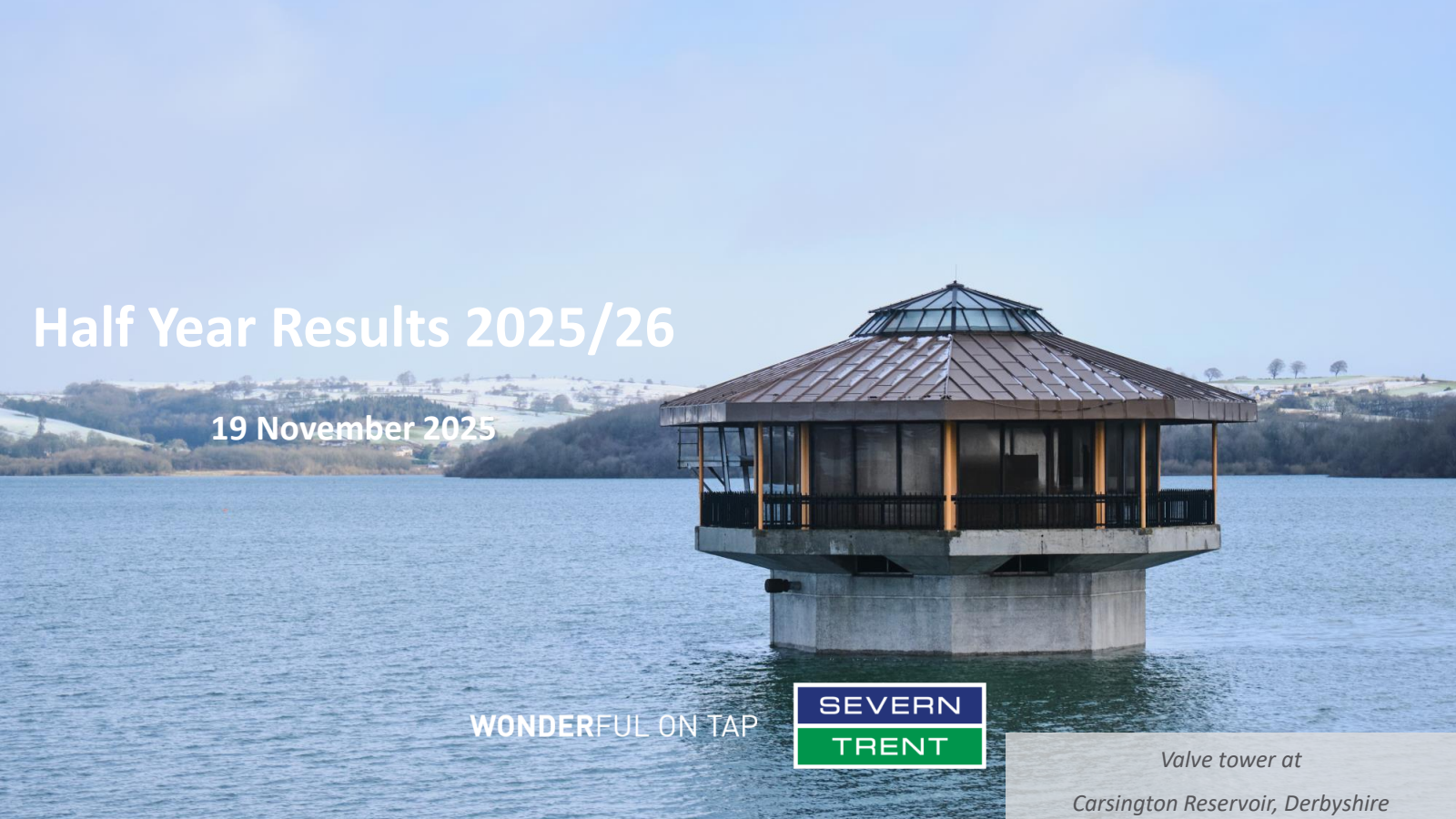 Severn Trent's H1 2026 Slide Deck