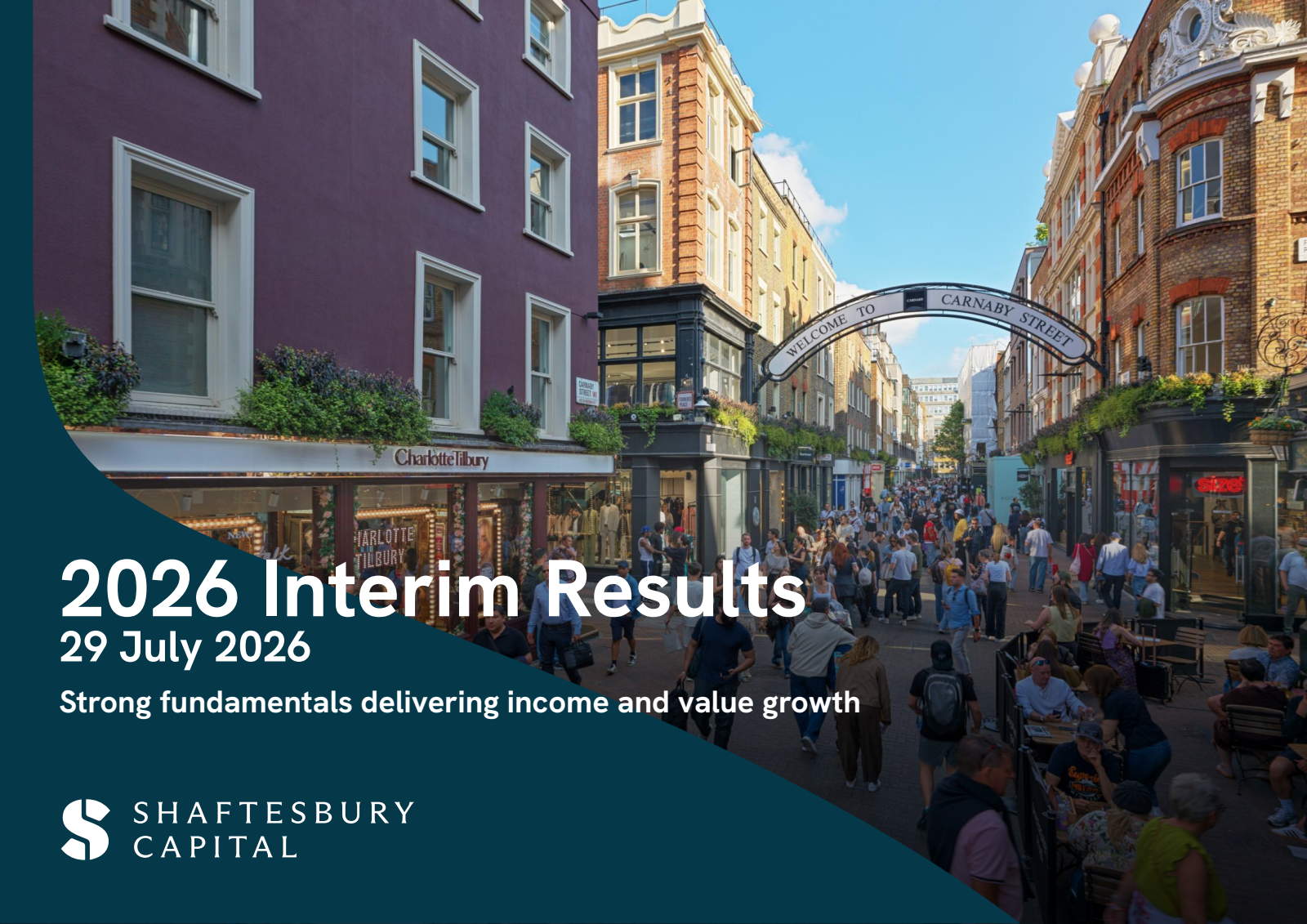 Shaftesbury Capital's H1 2026 Slide Deck