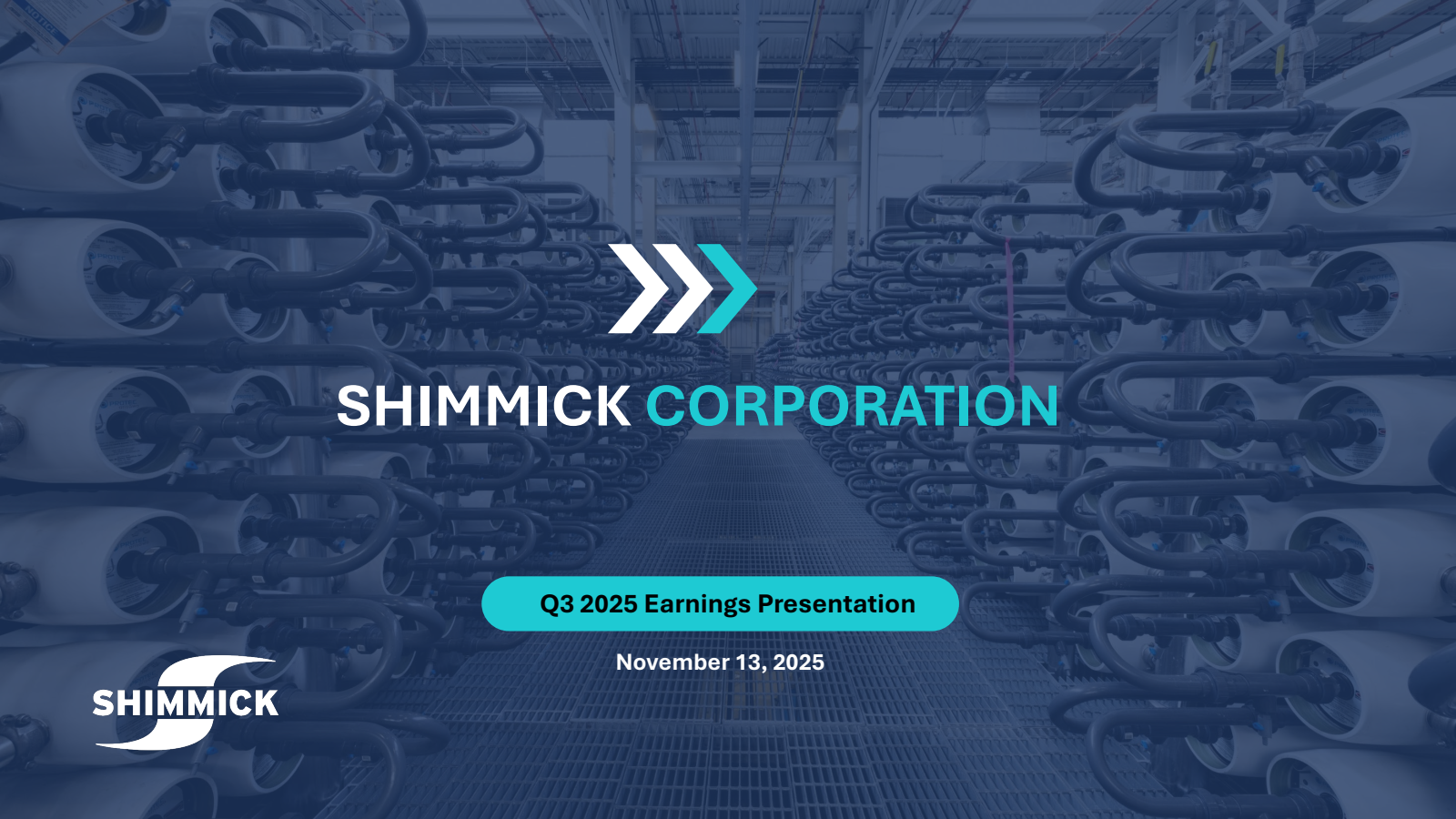 Shimmick's Q3 2025 Slide Deck