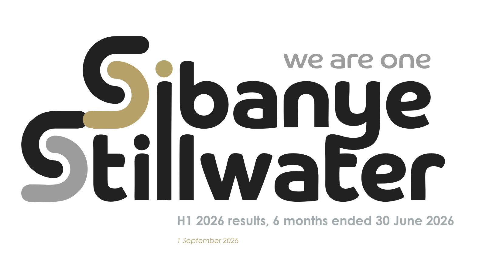 Sibanye Gold's H1 2026 Slide Deck