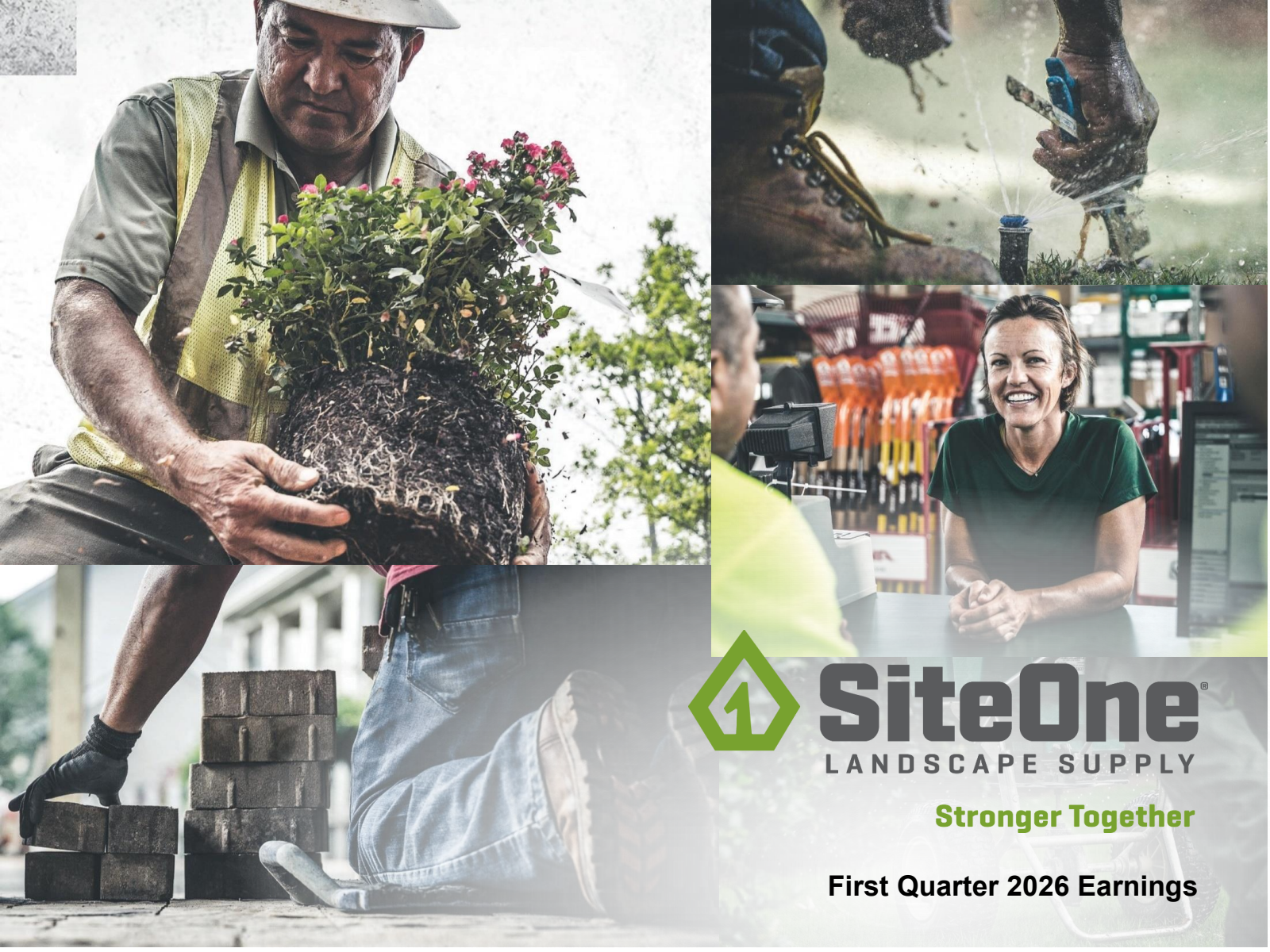 SiteOne Landscape Supply's Q1 2026 Slide Deck