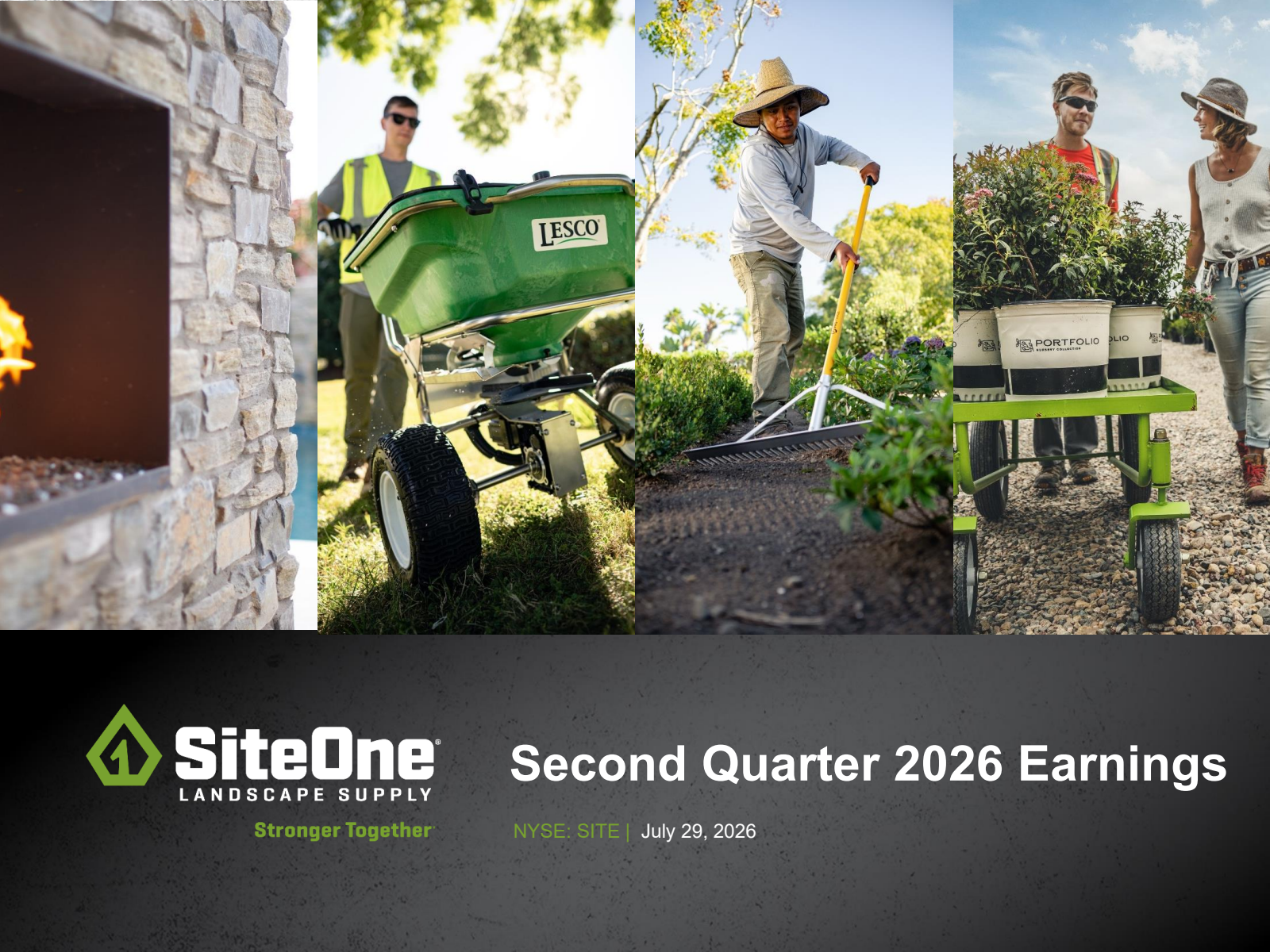 SiteOne Landscape Supply's Q2 2026 Slide Deck