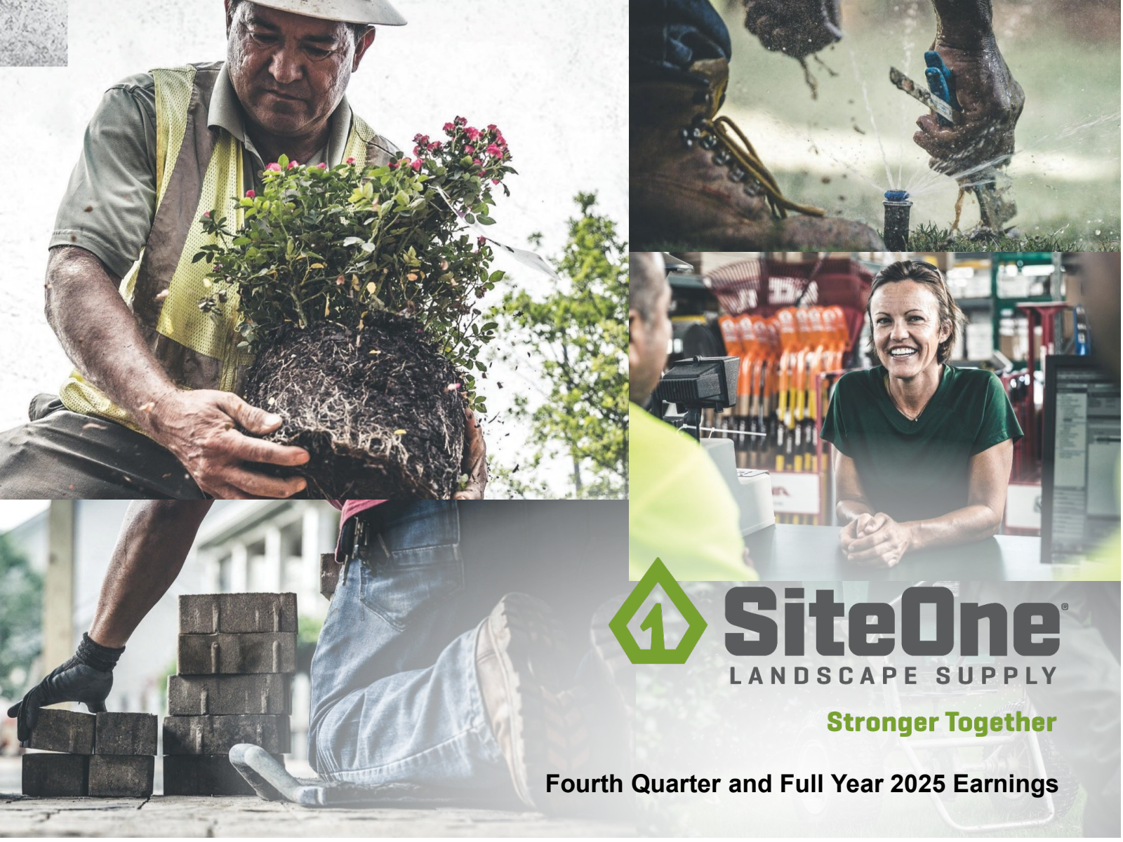 SiteOne Landscape Supply's Q4 2025 Slide Deck