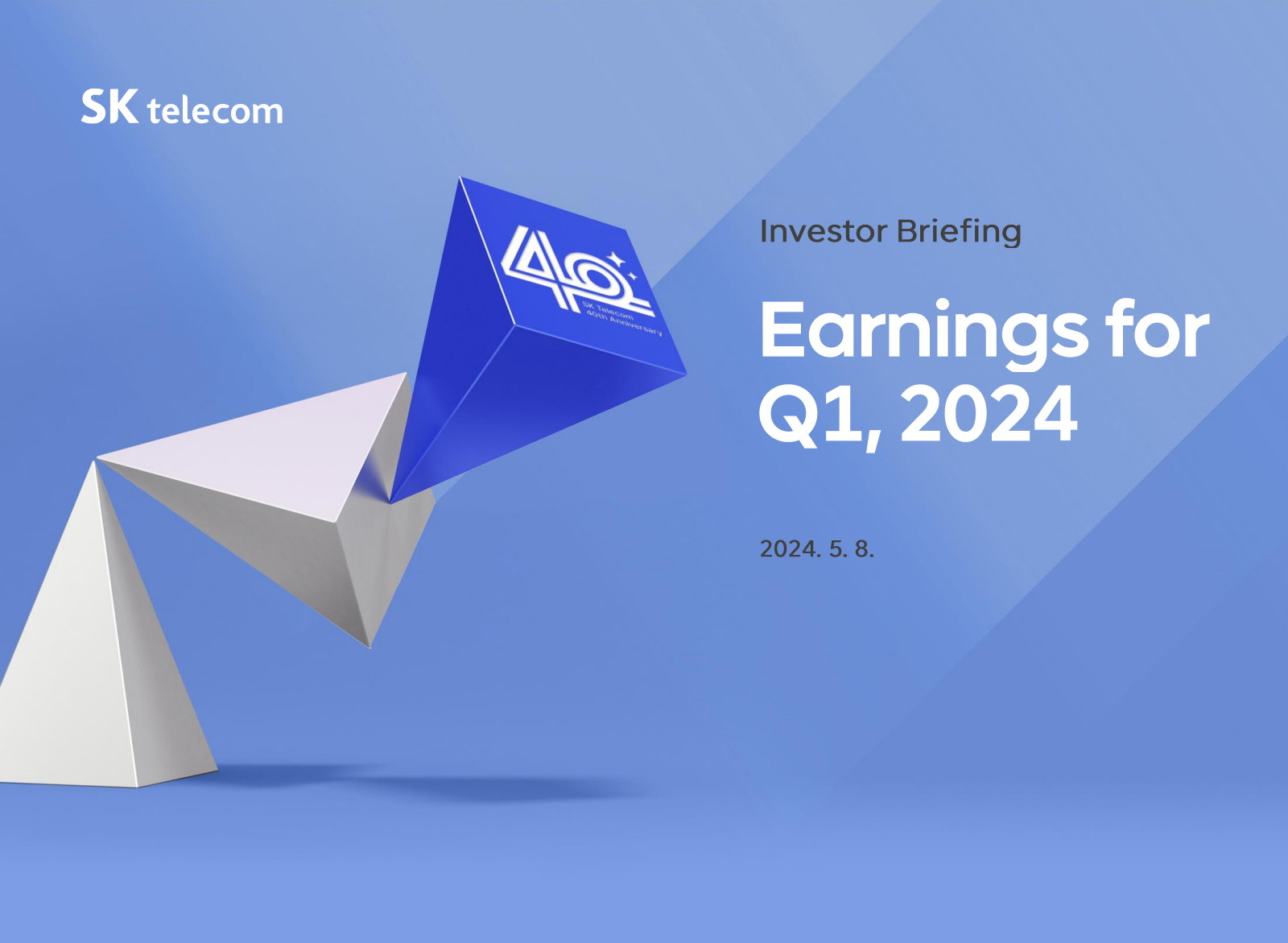 SK Telecom's Q1 2024 Slide Deck
