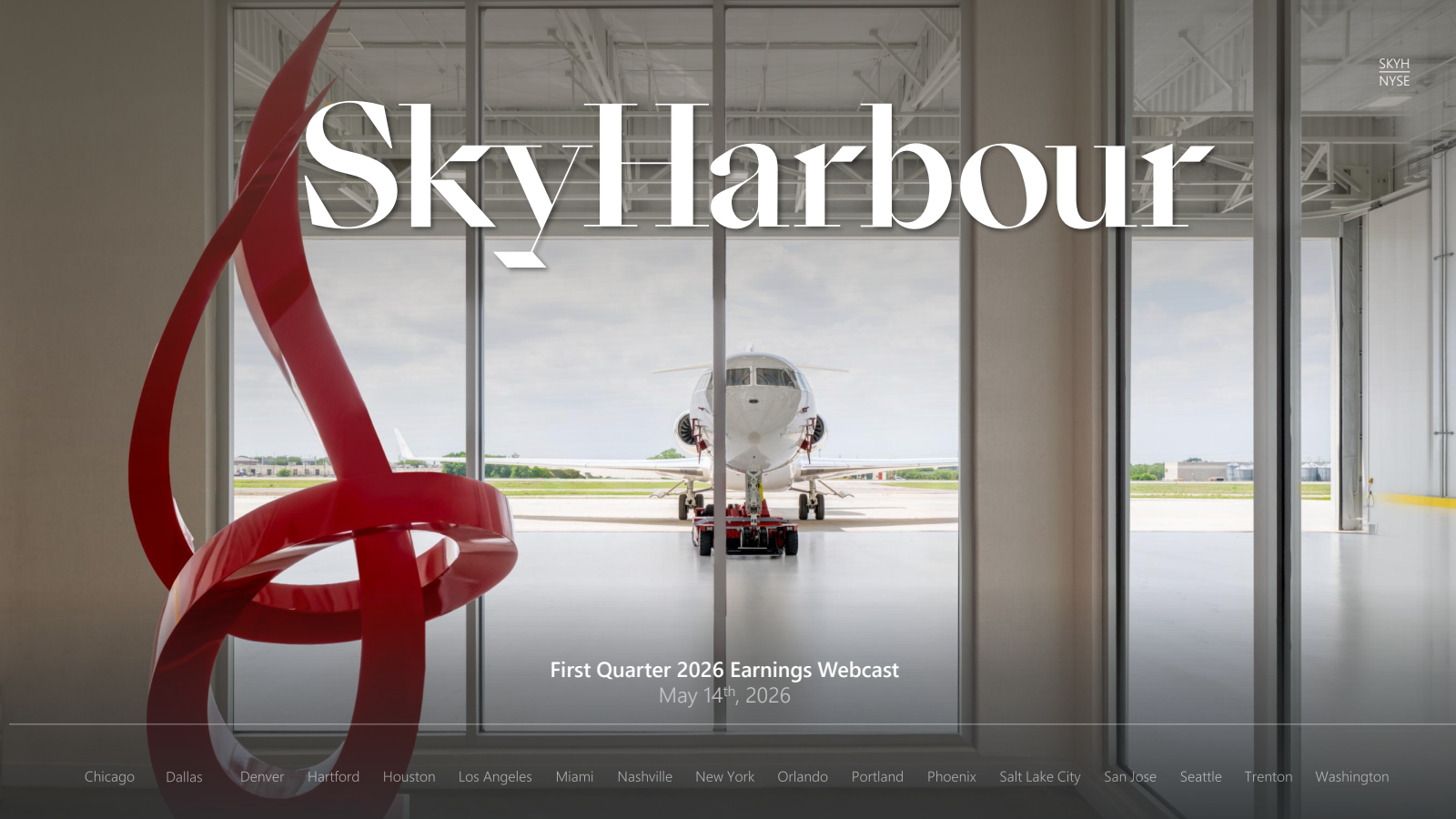 Sky Harbour Group's Q1 2026 Slide Deck