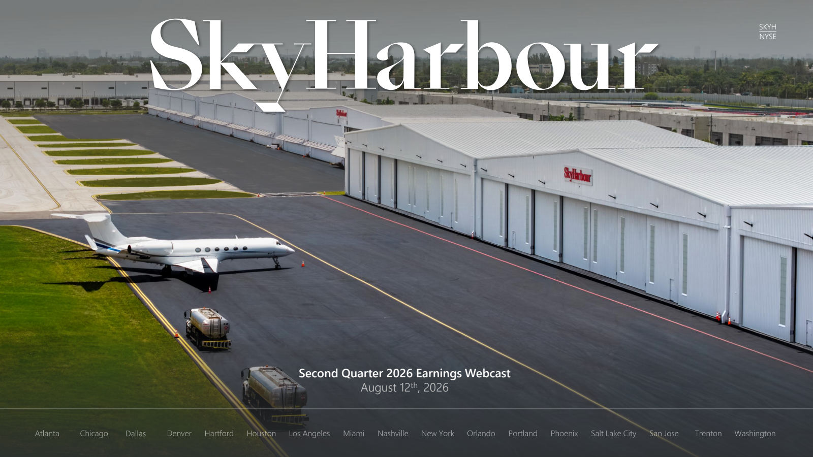Sky Harbour Group's Q2 2026 Slide Deck