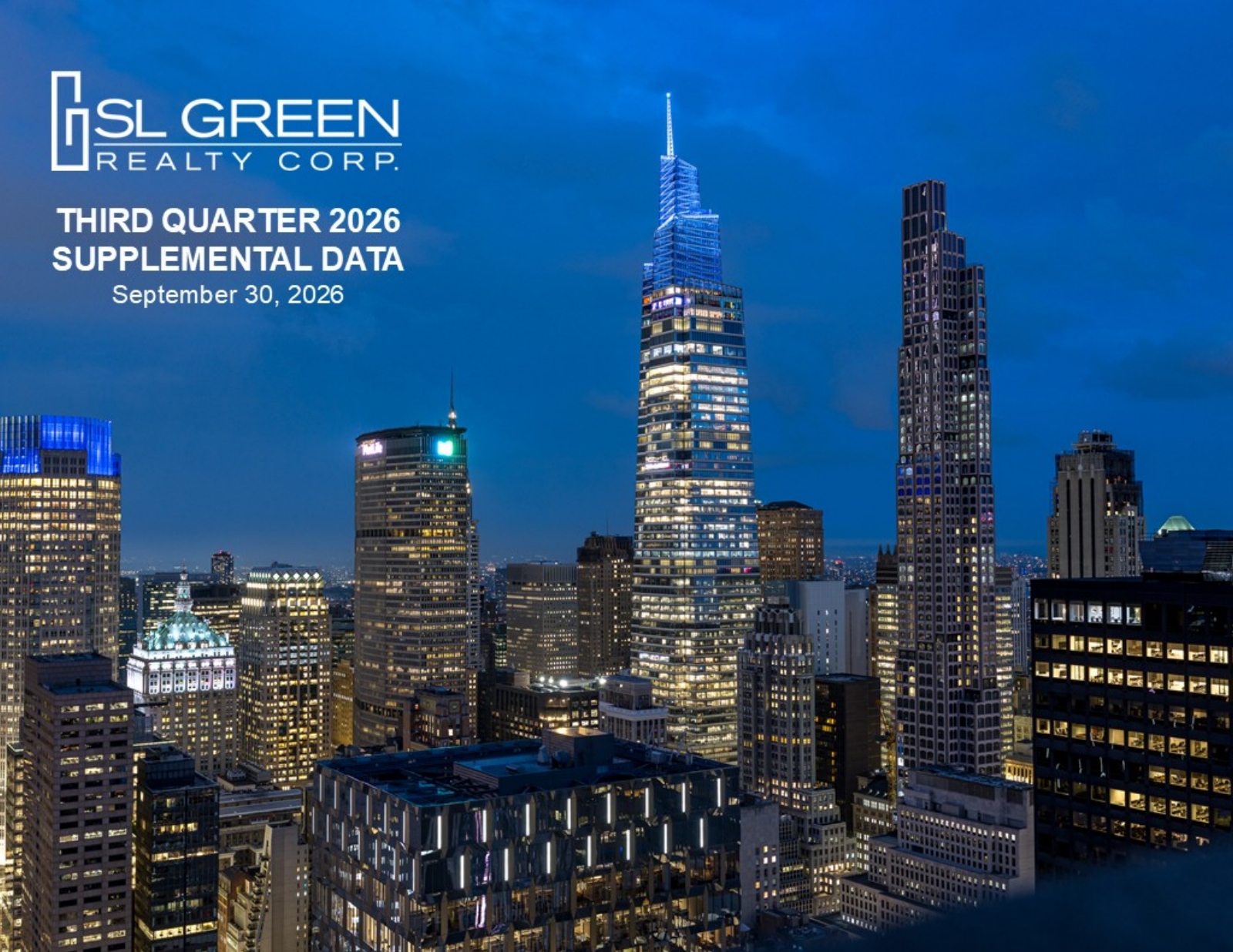 Green R Key SL Green Realty (SLG) Q3 2026 Earnings Results & Call Transcript