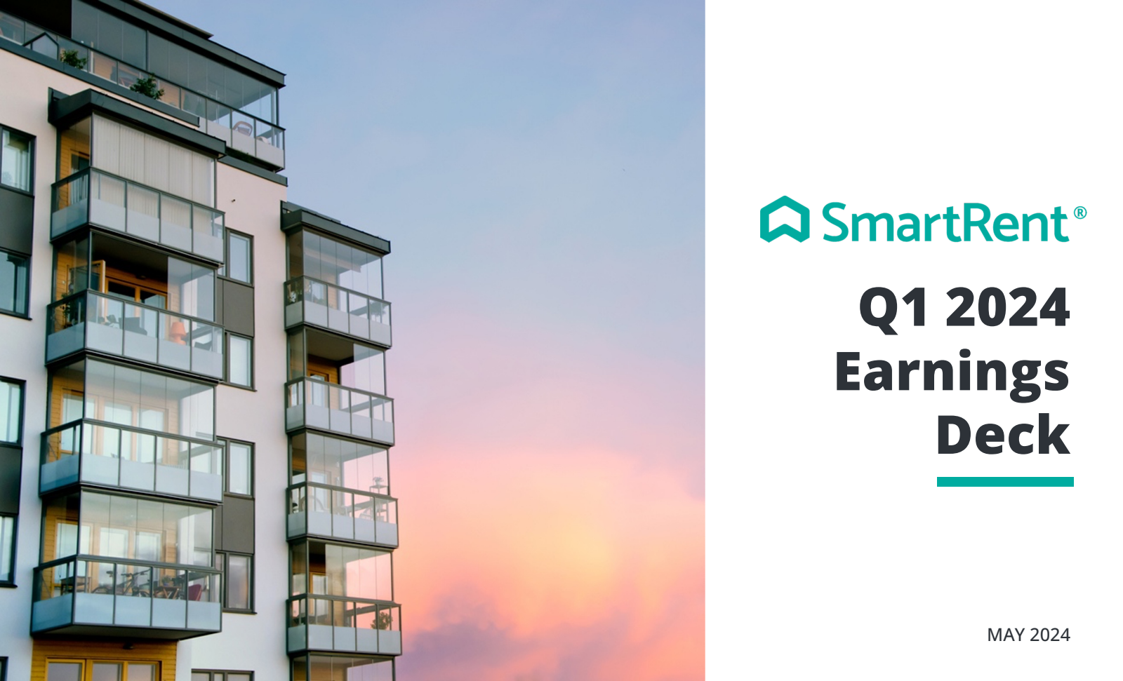 SmartRent's Q1 2024 Slide Deck