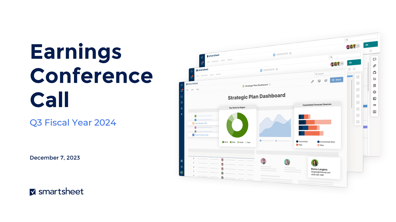 Smartsheet's Q3 2024 Slide Deck