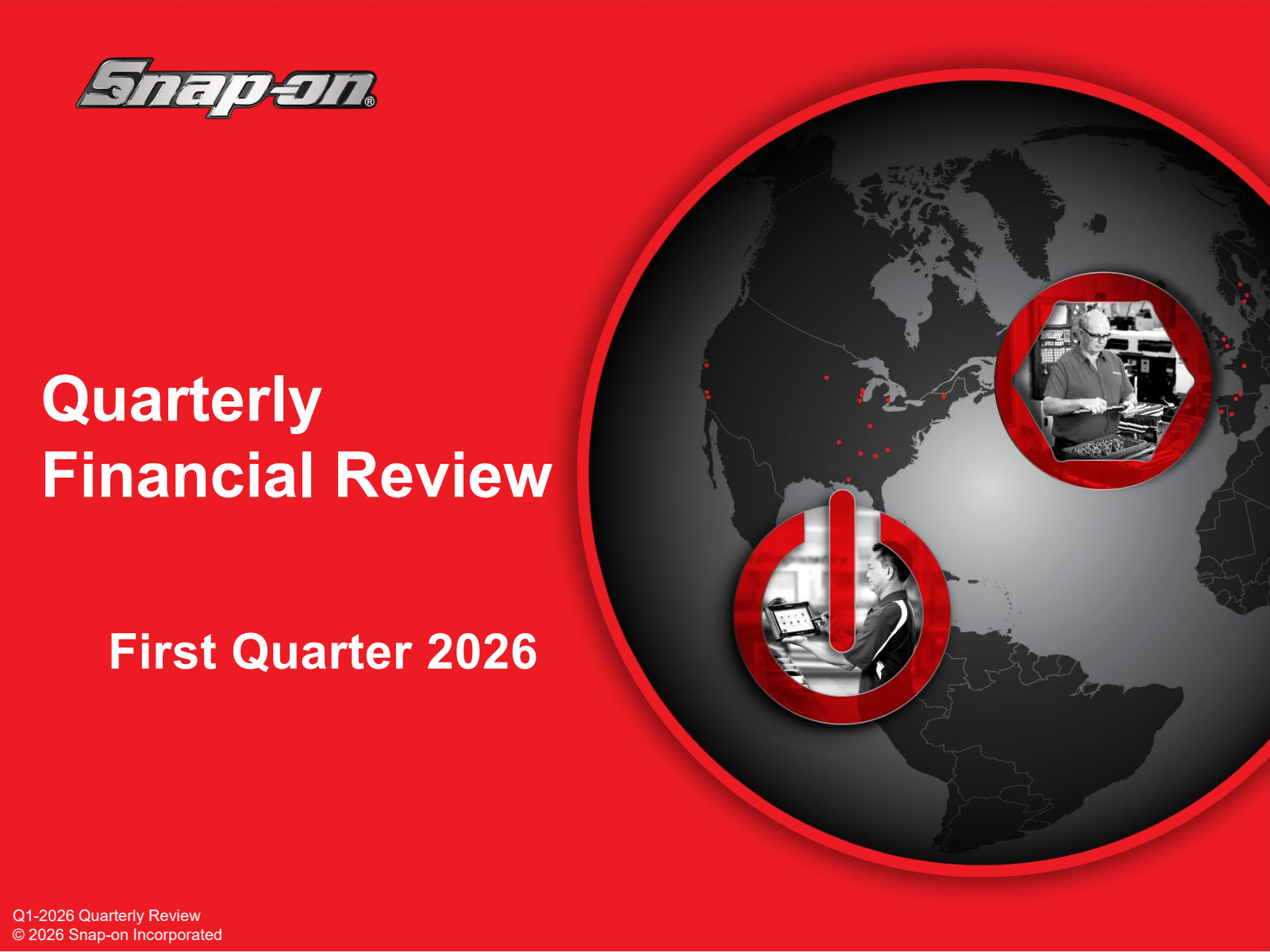 Snap-On's Q1 2026 Slide Deck