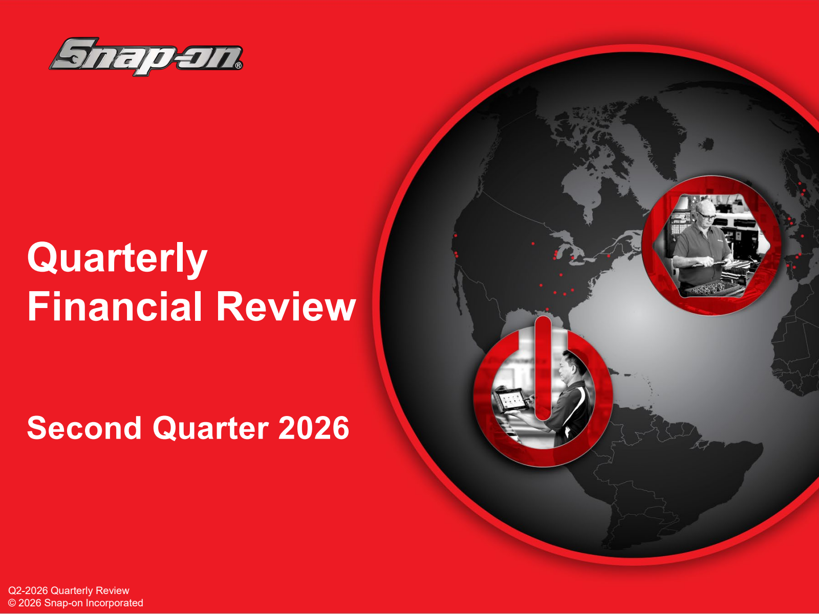 Snap-On's Q2 2026 Slide Deck
