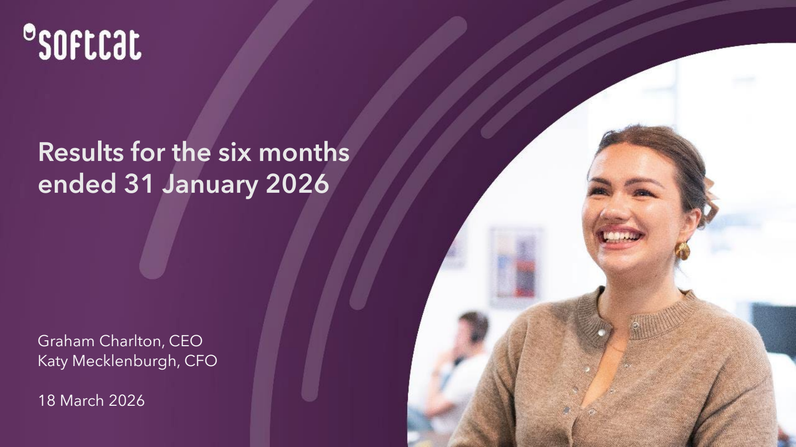 Softcat's H1 2026 Slide Deck