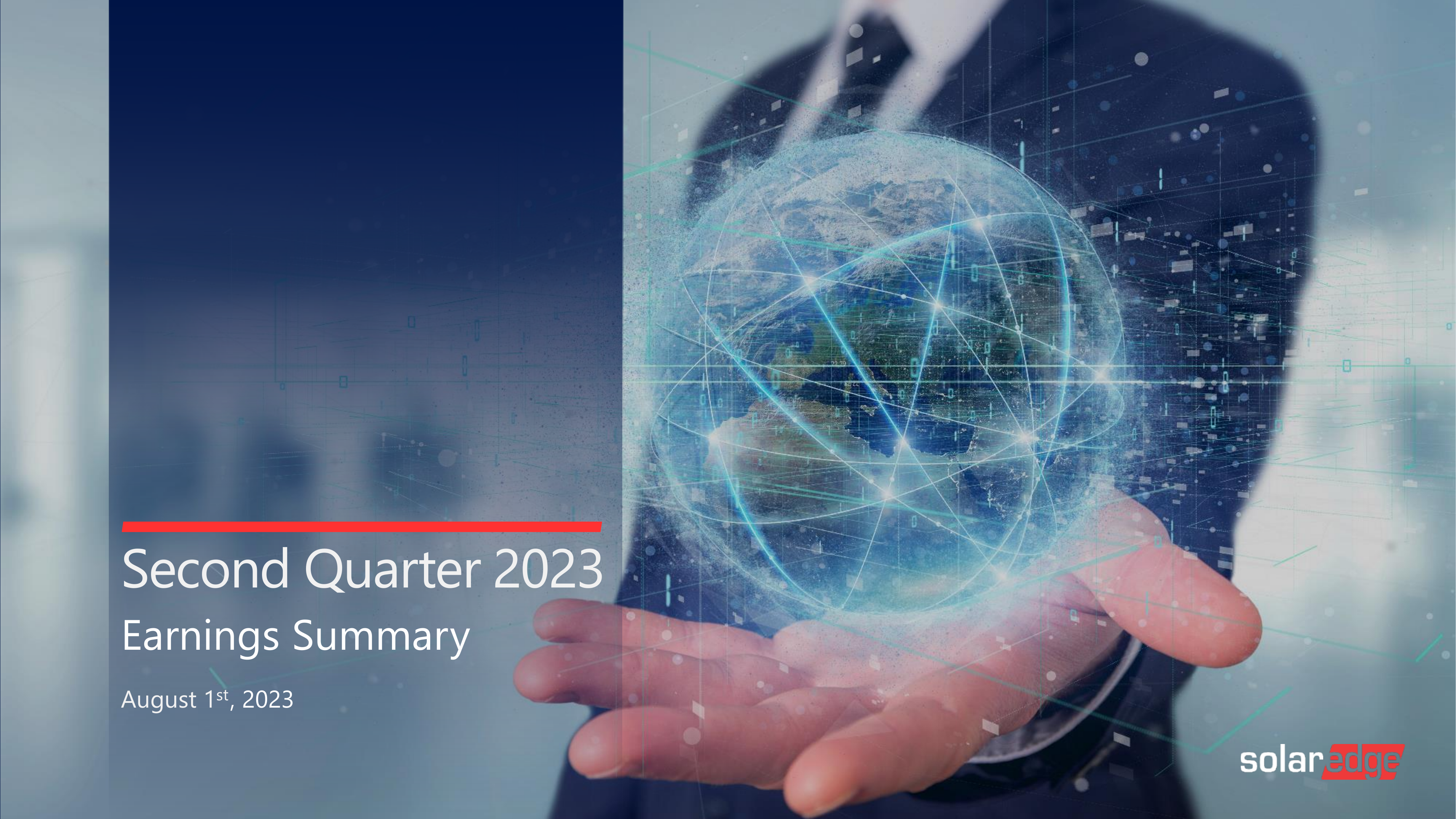 SolarEdge Technologies' Q2 2023 Slide Deck