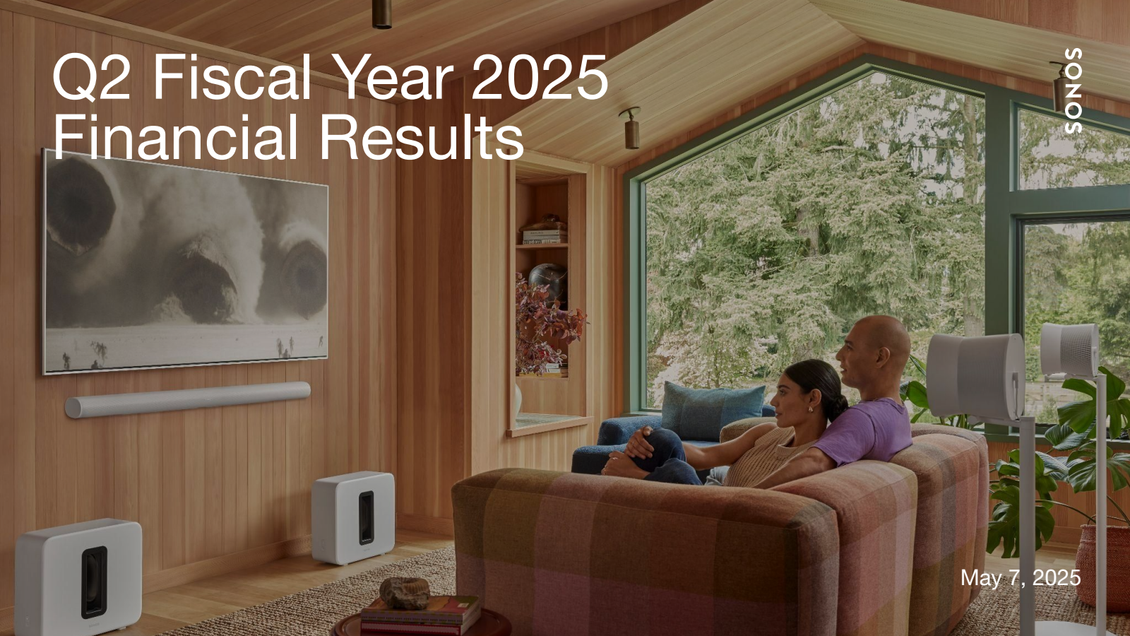 Sonos' Q2 2025 Slide Deck